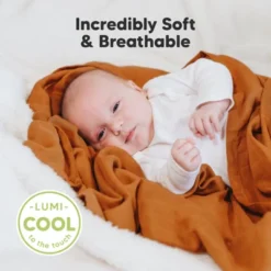 KeaBabies 4pk Muslin Swaddle Blankets For Baby Boys, Girls - Organic Baby Blankets, Swaddles For Newborns