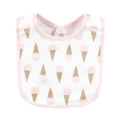 Hudson Baby Infant Girls Cotton Bibs, Banana Split, One Size -Graco Sales GUEST 5f3c084a ac8b 4bef acc6 6f80c4f5a408
