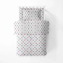 Bacati - Little Sailor Boys Whales/Boats Muslin 4 Pc Toddler Bedding Set -Graco Sales GUEST 5fc8ad8c d928 4b0b ab6c 03c87cb3aef7