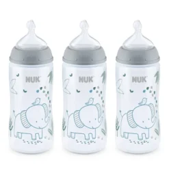 NUK 3pk Smooth Flow Bottle Safari Animals - Elephant 12 NUK 3pk Smooth Flow Bottle Safari Animals - Elephant -Graco Sales GUEST 5fecf773 0fee 41e7 93c4 dc2232704c02