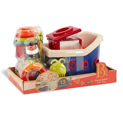 B. Toys Bath Toy Set - Fish And Splish 7 B. Toys Bath Toy Set - Fish And Splish - Image 5