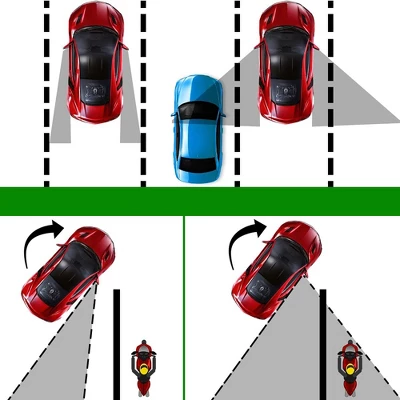 Lebogner HD Glass Blind Spot Mirrors For All Cars, SUV, And Trucks - 2 Pack 5 Lebogner HD Glass Blind Spot Mirrors For All Cars, SUV, And Trucks - 2 Pack - Image 3