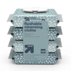 Flushable Cleaning Cloths - Fresh Scent - Up & Up™ 27 Flushable Cleaning Cloths - Fresh Scent - Up & Up™ -Graco Sales GUEST 65e8ab49 1586 421e abe8 919fea8bb840