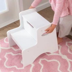 KidKraft Two Step Stool White -Graco Sales GUEST 6740ee03 ea3d 44ec b208 a1c9c9f84c47
