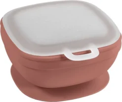 Platinum Silicone 11oz. Suction Bowl W/Platinum Silicone Press In Lid -Graco Sales GUEST 6ba44a3d f0df 4d26 a746 7a00df216e43