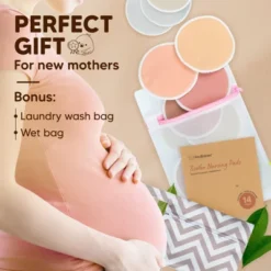 KeaBabies 14pk Soothe Reusable Nursing Pads For Breastfeeding, 4-Layers Organic Breast Pads, Washable Nipple Pads 19 KeaBabies 14pk Soothe Reusable Nursing Pads For Breastfeeding, 4-Layers Organic Breast Pads, Washable Nipple Pads -Graco Sales GUEST 6bfd6849 e23c 4268 b587 ecfb4b512caf