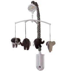 Bacati - Elephants White/Gray 10 Pc Crib Bedding Set With 2 Crib Fitted Sheets -Graco Sales GUEST 6c21ae6d 9266 4923 9d5a 74f2141e4197