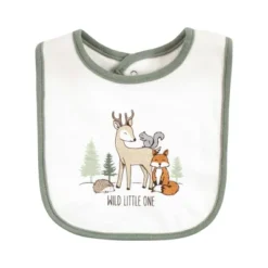 Hudson Baby Unisex Baby Cotton Bibs, Forest Animals, One Size -Graco Sales GUEST 6d1db432 b398 4a59 96df 1f8d4a5aa935