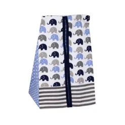Bacati - Elephants Blue/Navy/Gray 6 Pc Crib Bedding Set With Long Rail Guard Cover 20 Bacati - Elephants Blue/Navy/Gray 6 Pc Crib Bedding Set With Long Rail Guard Cover -Graco Sales GUEST 6dfd24a7 e15f 4996 908c 887bca4b9b59