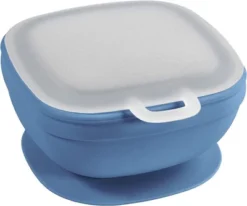 Platinum Silicone 11oz. Suction Bowl W/Platinum Silicone Press In Lid -Graco Sales GUEST 6e000bfa 3591 4659 87fb 6d2b56fdc9c3