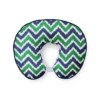 Bacati - 3 Pc Chevron/Dots Navy Green Hugster Feeding & Infant Support Nursing Pillow With 2 Removable Zippered Covers -Graco Sales GUEST 6f825333 e385 4607 8a28 4079284faea1