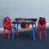 Delta Children Spider-Man Kids' Table And Chair Set With Storage (2 Chairs Included) - Greenguard Gold Certified - 3ct -Graco Sales GUEST 7151d51a a4f1 4d7d 9571 42323368eb3d