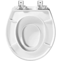 Mayfair By Bemis Little2Big Never Loosens Round Plastic Children's Potty Training Toilet Seat With Slow Close Hinge - White 15 Mayfair By Bemis Little2Big Never Loosens Round Plastic Children's Potty Training Toilet Seat With Slow Close Hinge - White -Graco Sales GUEST 723c665d d334 435a 977c 2e5ff2fd4f7f