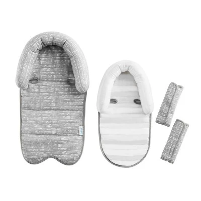 Brica XtraGuard Antimicrobial Head Support & Strap Cover 3 Brica XtraGuard Antimicrobial Head Support & Strap Cover