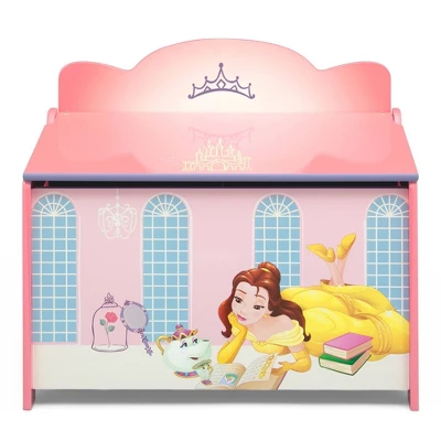 Delta Children Disney Princess Deluxe Toy Box - Greenguard Gold Certified 5 Delta Children Disney Princess Deluxe Toy Box - Greenguard Gold Certified - Image 3