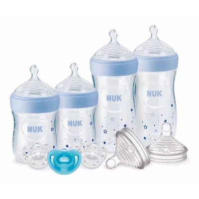NUK Simply Natural Bottle Gift Set - 9pc 5 NUK Simply Natural Bottle Gift Set - 9pc - Image 3