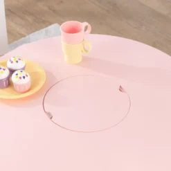 Round Storage Table And Chair Set White/Pink - KidKraft 15 Round Storage Table And Chair Set White/Pink - KidKraft -Graco Sales GUEST 762518fd 9228 415d ae4f 424b5aaabd6a