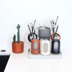 Boon 8 Fl Oz Nursh Silicone Baby Bottles With Collapsible Silicone Pouch - 3pk -Graco Sales GUEST 799ac032 012f 4faf 8191 c1699163664f