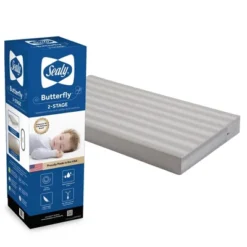 Sealy Butterfly 2-Stage Waterproof Ultra Firm Crib And Toddler Mattress -Graco Sales GUEST 7a8feed4 d44d 47b1 b57c 1414286dfce1