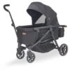 Larktale Crossover All-in-One Stroller And Wagon - Convert From A Single Baby Stroller To A Two Seater Pull Wagon With Canopy - Byron Black -Graco Sales GUEST 7ad75e16 424f 4eb2 90e9 8c6758a7b798