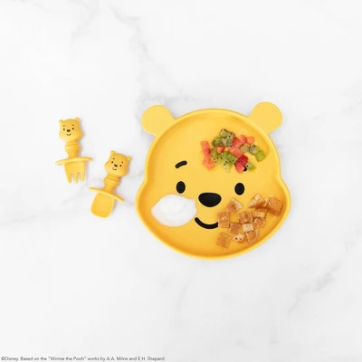 Bumkins Disney Silicone Grip Dish Dining Bowl - Winnie The Pooh 4 Bumkins Disney Silicone Grip Dish Dining Bowl - Winnie The Pooh - Image 2