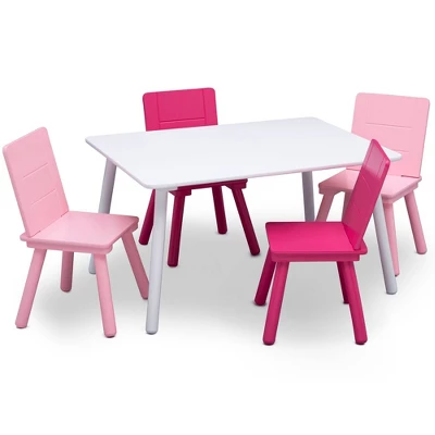 Delta Children Kids' Table And Chair Set 4 Chairs Included 12 Delta Children Kids' Table And Chair Set 4 Chairs Included - Image 10