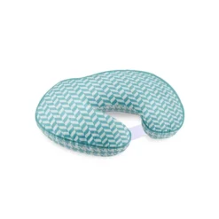 Bacati - 3 Pc Houndstooth/Herringbone Aqua Muslin Hugster Feeding & Infant Support Nursing Pillow With 2 Removable Zippered Covers -Graco Sales GUEST 7b3db56a 75ae 41d0 b0f1 11de873d2a66