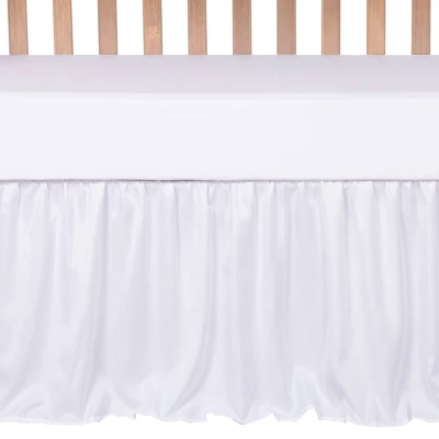 Trend Lab Simply White Crib Bedding Set - 3pc 5 Trend Lab Simply White Crib Bedding Set - 3pc - Image 3