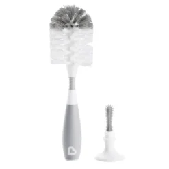 Munchkin High Capacity Dishwasher Basket And Bristle Brush Cleaning Set - Gray - 2ct -Graco Sales GUEST 7dfcfac1 4844 46a6 8bbc b6e362cbc672