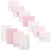 Luvable Friends Infant Girl Cotton Flannel Burp Cloths And Receiving Blankets, 11-Piece, Tiara, One Size -Graco Sales GUEST 7e9c4a9e f445 4f84 85bc 6bf34b777425