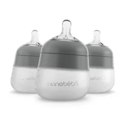 Nanobebe Silicone Baby Bottle Set - 5oz/3pk -Graco Sales GUEST 7ebf9425 c0e4 48b4 8e82 fb971170ae36