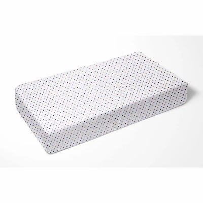 Bacati - Baby & Me Giraffe, Orange/Green/Blue/Red/Brown 3 Pc Crib Bedding Set 4 Bacati - Baby & Me Giraffe, Orange/Green/Blue/Red/Brown 3 Pc Crib Bedding Set - Image 2