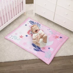Disney The Little Mermaid Ariel Cute By Nature Nursery Crib Bedding Set - 3pc -Graco Sales GUEST 7f14b2b9 8fe7 4e0a b2ee 32609d9923e3