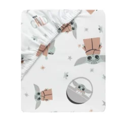 Lambs & Ivy Star Wars Mandalorian The Child/Baby Yoda/Grogu Fitted Crib Sheet -Graco Sales GUEST 7f2630ba ceb5 435e 96c6 a1cac479651f