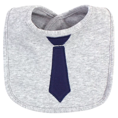 Hudson Baby Infant Boy Cotton Bibs 10pk, Handsome Like Daddy, One Size 12 Hudson Baby Infant Boy Cotton Bibs 10pk, Handsome Like Daddy, One Size - Image 10