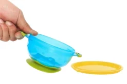 Kitchen + Home Stay Put Baby Bowls - Set Of 3 Suction Bowls Set With Lids -Graco Sales GUEST 8026d5fb 29ee 43d9 99d3 5aeb8e7eceef