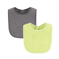 Hudson Baby Drooler Bib With Waterproof Lining, Blue Lime, One Size -Graco Sales GUEST 818651d1 3aff 41c9 b9da dcda6f937482