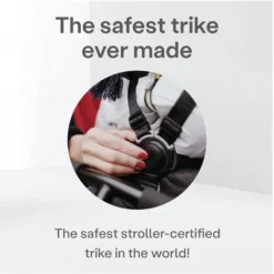 SmarTrike STR5 6 In 1 Foldable Toddler Stroller Tricycle Combination With 1 Hand Steering Shock Absorbency And 5 Point Harness, Black And White 8 SmarTrike STR5 6 In 1 Foldable Toddler Stroller Tricycle Combination With 1 Hand Steering Shock Absorbency And 5 Point Harness, Black And White -Graco Sales GUEST 82927393 c0a2 45b4 a0e3 2280188da341