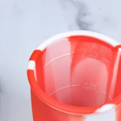 Re-Play Silicone Sippy Cup (Cup & Lid) - Candy Cane -Graco Sales GUEST 82d322ac 65e8 4917 8839 ca45ff447d1c