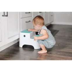 Prince Lionheart Uppy2 Step Stool For Kids' Potty Training And Bathroom - Glacier -Graco Sales GUEST 82ffcbbe 40d3 4168 8ab8 bed07eda22b0