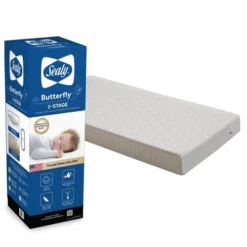 Sealy Butterfly 2-Stage Cotton Ultra Firm Crib And Toddler Mattress 13 Sealy Butterfly 2-Stage Cotton Ultra Firm Crib And Toddler Mattress -Graco Sales GUEST 83d4076a efa9 4893 a863 a04f5276e40b