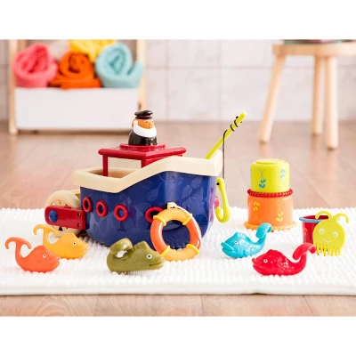 B. Toys Bath Toy Set - Fish And Splish 4 B. Toys Bath Toy Set - Fish And Splish - Image 2