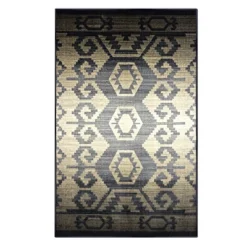 Southwestern Geometric Aztec Non-Slip Indoor Washable Area Rug Or Runner By Blue Nile Mills -Graco Sales GUEST 84bebdc0 0a52 47cf 9194 9902e4bb10a9