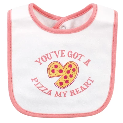 Hudson Baby Infant Girl Cotton Bibs, Food Puns Girl, One Size 8 Hudson Baby Infant Girl Cotton Bibs, Food Puns Girl, One Size - Image 6