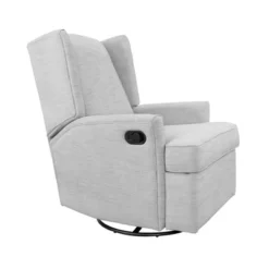 SECOND STORY HOME Hemingway Swivel Recliner Chair - Gray -Graco Sales GUEST 86cc738c 748e 4947 a068 acaff2b8cb46