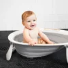 Boon Naked 2-Position Collapsible Baby Bathtub For Infants And Toddlers - Gray -Graco Sales GUEST 87c15247 f38b 40d6 bfd7 f9dcc5739443