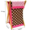 Bacati - Butterflies Pink/chocolate Laundry Hamper With Wooden Frame 2 Bacati - Butterflies Pink/chocolate Laundry Hamper With Wooden Frame -Graco Sales GUEST 88c904b7 5c38 4e6f a1f1 9723428ab8f4