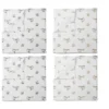 Bacati - Happy Monkeys Green/Gray/Beige Unisex Muslin Swaddling Blankets Set Of 4 -Graco Sales GUEST 891c68d9 04f4 4fd8 a3ad 9125bc30c979
