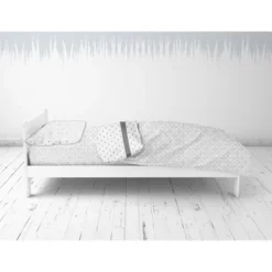 Bacati - Love/Hearts Muslin 4 Pc Toddler Bedding Set, Gray 12 Bacati - Love/Hearts Muslin 4 Pc Toddler Bedding Set, Gray -Graco Sales GUEST 89f027c6 4c97 419e 9e15 14fccd10ebce