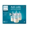 Philips Avent 3pk Anti-Colic Bottle With AirFree Vent - Clear - 9oz -Graco Sales GUEST 8ba1c152 ae2b 460a a9e0 431f446e0f8b